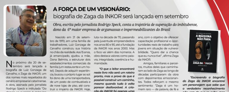 Do Chinelo ao Sucesso – A Máquina Não Para: A Biografia de um Visionário.