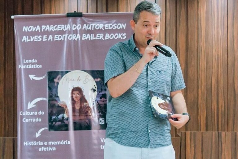 São Luís de Montes Belos recebe o lançamento do livro A Mãe do Barro, de Edson Alves.