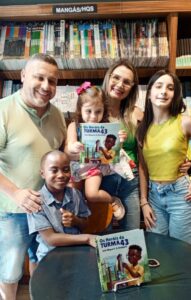 João Miguel realiza 2º lançamento de “Os Heróis da Turma 43” na Livraria e Cafeteria LEB, em Bagé RS