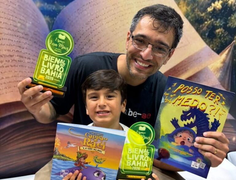 O Pódio é Verde e Amarelo: Bailer Books Conquista Salvador com Dobradinha Histórica na Bienal 2026